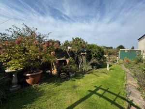 View down the garden- click for photo gallery